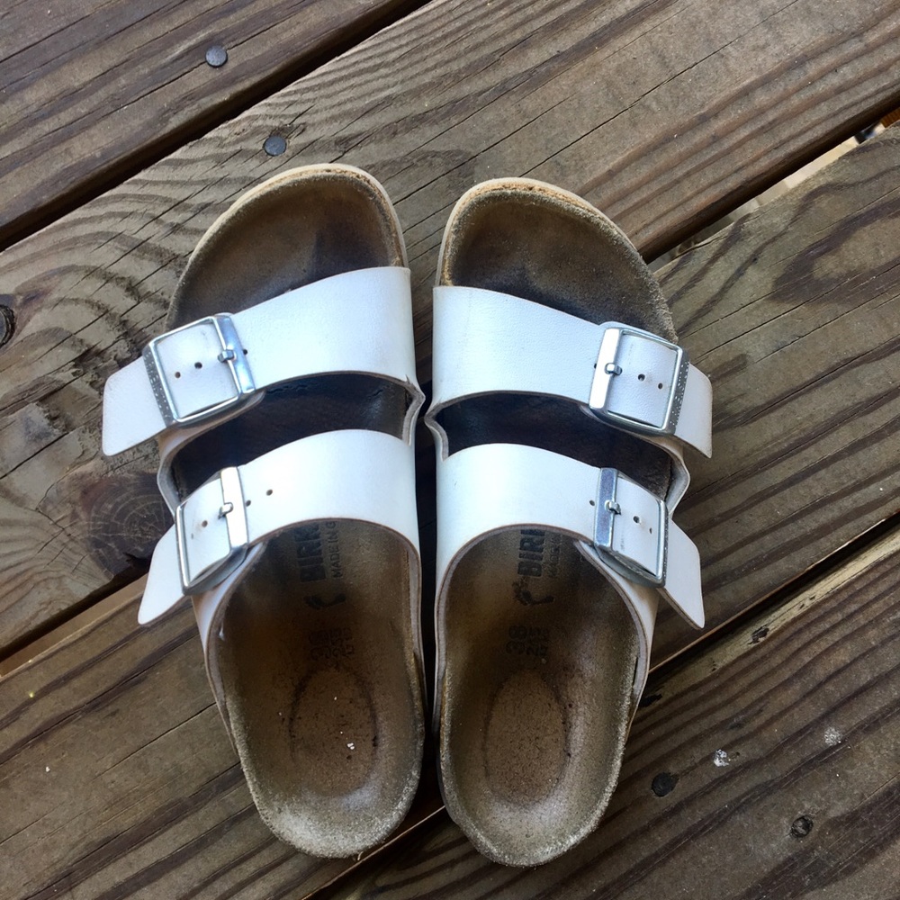 White Birkenstocks